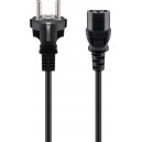 Câble de raccordement pour appareils froids, 2 m, noir