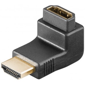 Adaptateur coud&eacute; HDMI&trade;, Dor&eacute;